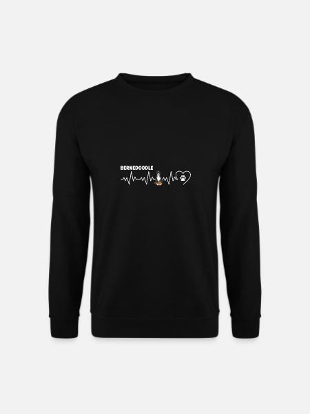 Chien Bernedoodle - Sweat-shirt Unisexe - noir