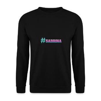 Sabrina - Unisex Pullover - Schwarz - Vorne - Alina (178cm) & Michal (187cm)
