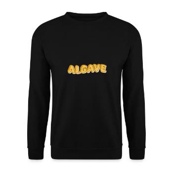 Algave - Unisex Pullover - Schwarz - Vorne - Alina (178cm) & Michal (187cm)