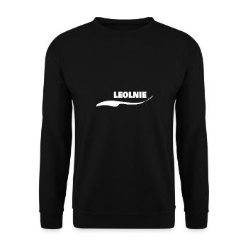 Leonie - Unisex Pullover - Schwarz - Vorne - Alina (178cm) & Michal (187cm)