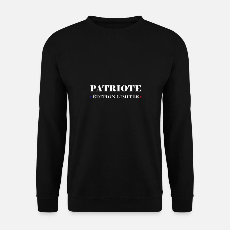 Patriot - Unisex Pullover - Schwarz