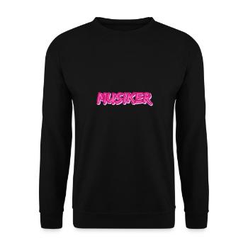Musiker als Job - Unisex Pullover - Schwarz - Vorne - Alina (178cm) & Michal (187cm)