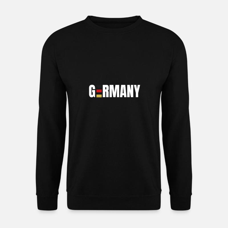 Deutschland Fußball Germany - Unisex Pullover - Schwarz