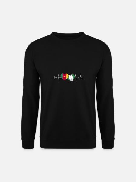 Flag of Cameroon Cameroon - Unisex Sweatshirt - black