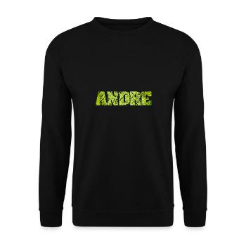 Andre - Sweat-shirt Unisexe - noir - Devant - Alina (178cm) & Michal (187cm)
