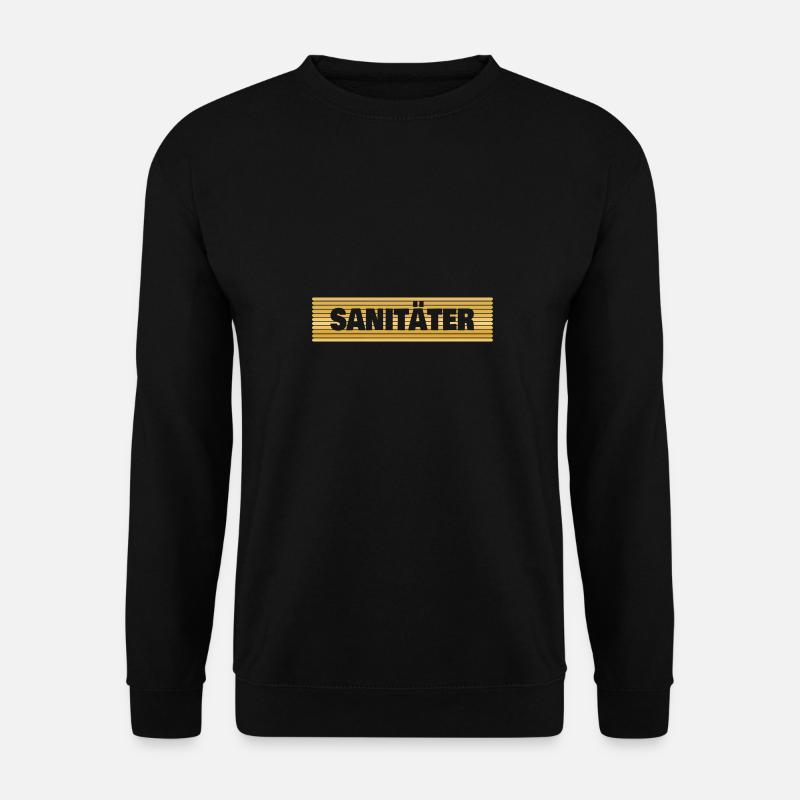 Sanitäter - Unisex Pullover - Schwarz