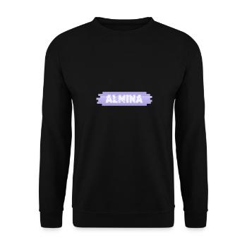 Mutter Almina - Unisex Pullover - Schwarz - Vorne - Alina (178cm) & Michal (187cm)