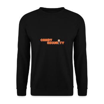Candy Security Mom Dad Matching Birthday Costume - Unisex Pullover - Schwarz - Vorne - Alina (178cm) & Michal (187cm)