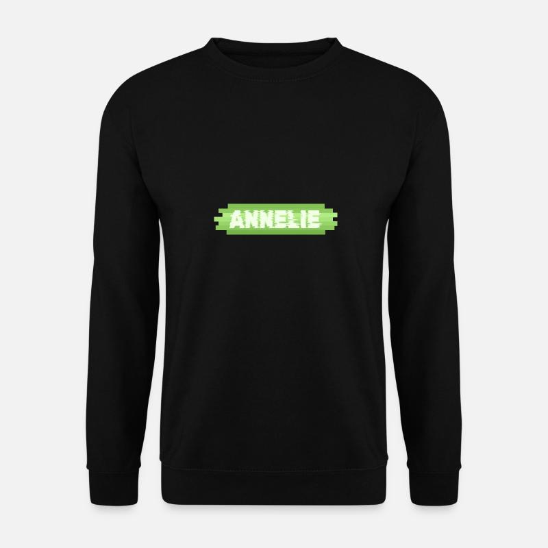 Annelie as a gift idea - Unisex Sweatshirt - black