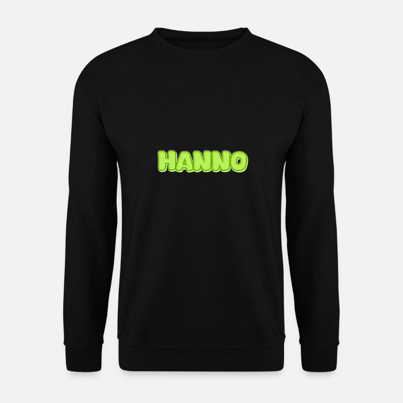Hanno as Hanno - Unisex Sweatshirt - black