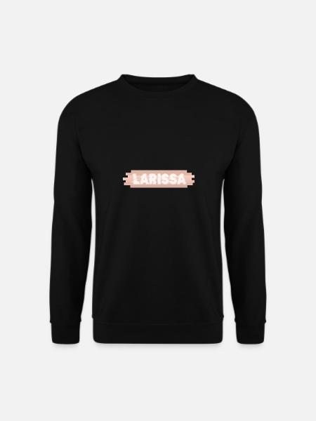 First name Larissa - Unisex Sweatshirt - black