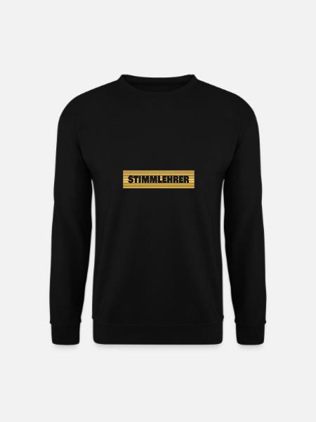 Profession: Voice teacher - Unisex Sweatshirt - black