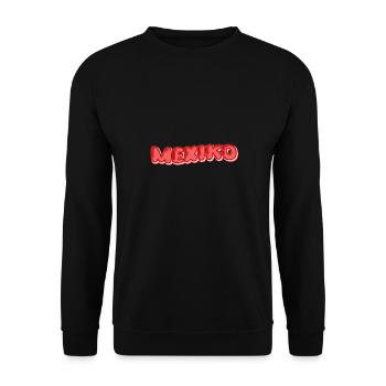 Urlaub Mexiko - Unisex Pullover - Schwarz - Vorne - Alina (178cm) & Michal (187cm)