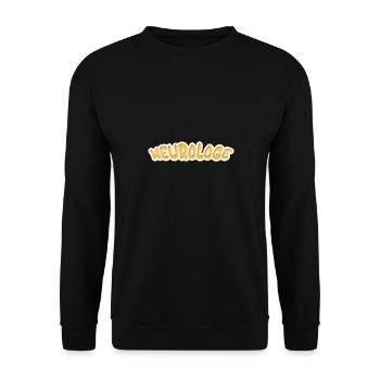 Job Neurologe - Unisex Pullover - Schwarz - Vorne - Alina (178cm) & Michal (187cm)