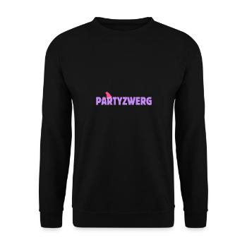 Partyzwerg Zwerg Faschingskostüm Zwergen Kostüm - Unisex Pullover - Schwarz - Vorne - Alina (178cm) & Michal (187cm)