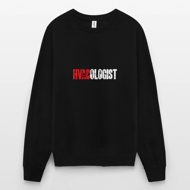 Chauffage, Climatisation, Ventilation, Technicien Sweat-shirt Unisexe