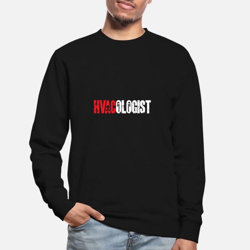 Chauffage, Climatisation, Ventilation, Technicien Sweat-shirt Unisexe