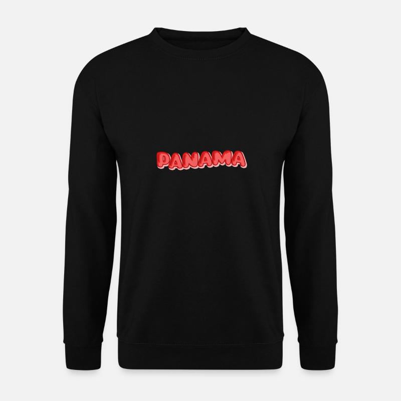 Panama als Urlaub - Unisex Pullover - Schwarz