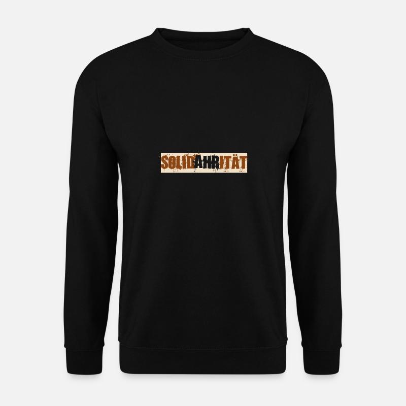 SolidAHRität Helfer - Unisex Pullover - Schwarz