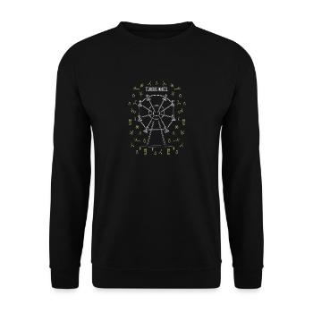 The Chemistry - Ferris Wheel! - Gift - Unisex Sweatshirt - black - Front - Alina (178cm) & Michal (187cm)