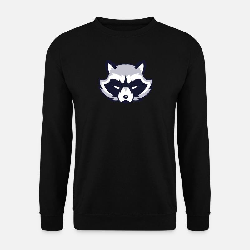 racoon - Unisex Sweatshirt - black