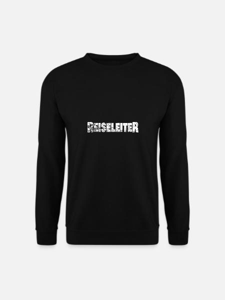 Berufung als Reiseleiter - Unisex Pullover - Schwarz