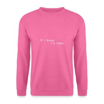 Sternzeichen Skorpion - Unisex Pullover - Pink - Vorne