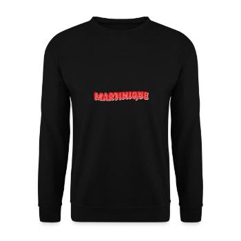 Urlaub Martinique - Unisex Pullover - Schwarz - Vorne - Alina (178cm) & Michal (187cm)