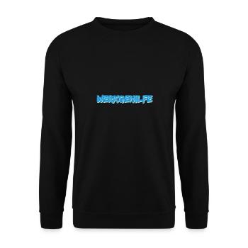 Gift for Assistant - Unisex Sweatshirt - black - Front - Alina (178cm) & Michal (187cm)