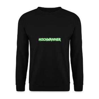 Trekking Hochwanner - Unisex Sweatshirt - black - Front - Alina (178cm) & Michal (187cm)