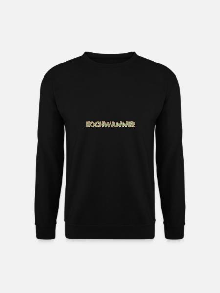Hochwanner as a mountain - Unisex Sweatshirt - black