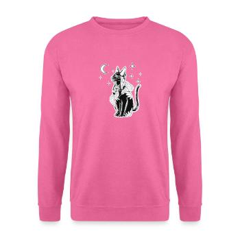 Bastet : un mystère félin - Sweat-shirt Unisexe - rose - Devant