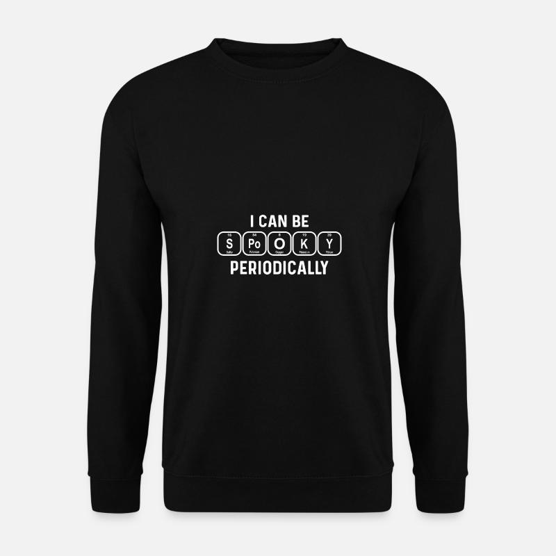Effrayant | Tableau périodique des éléments - Sweat-shirt Unisexe - noir