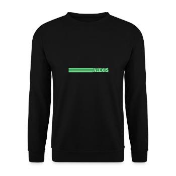 Style Alexis - Unisex Pullover - Schwarz - Vorne - Alina (178cm) & Michal (187cm)