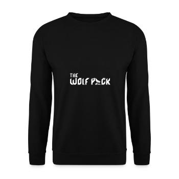 The Wolf Pack - Party JGA - Unisex Sweatshirt - black - Front - Alina (178cm) & Michal (187cm)