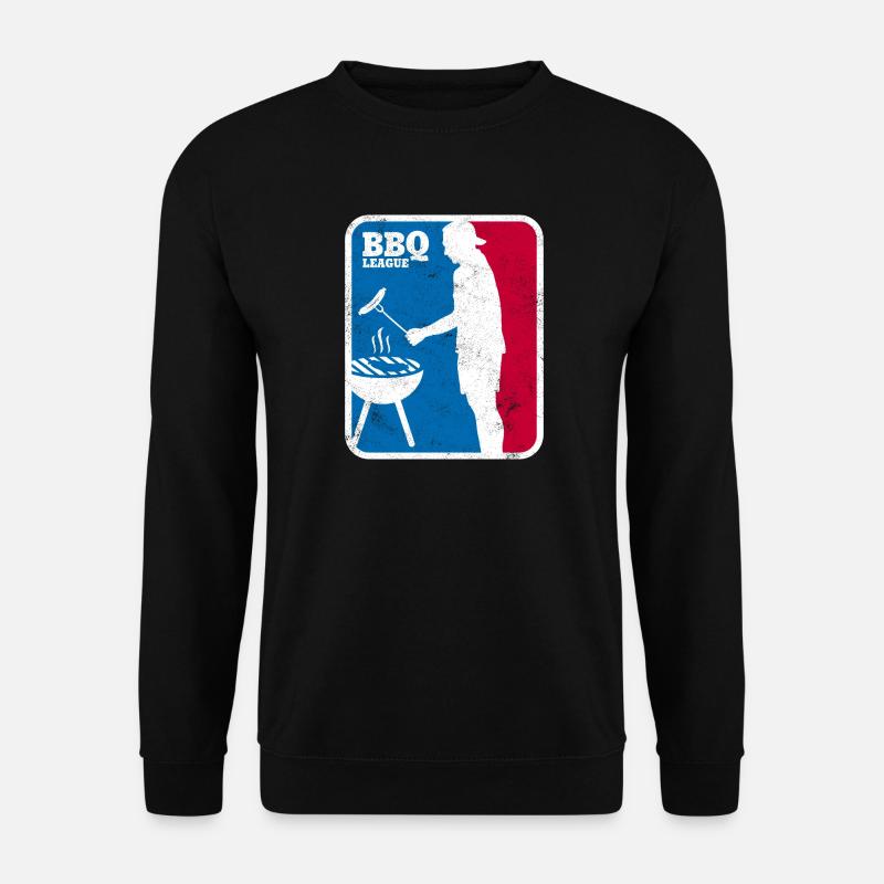 BBQ LEAGUE VINTAGE - Unisex Pullover - Schwarz