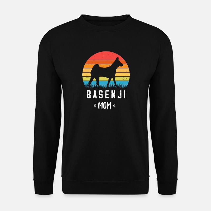 Basenji - Unisex Pullover - Schwarz
