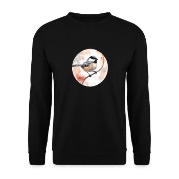 Meise - Unisex Pullover - Schwarz - Vorne - Alina (178cm) & Michal (187cm)