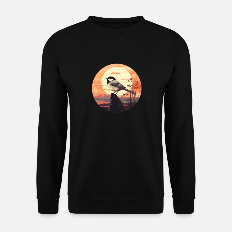 Meise - Unisex Pullover - Schwarz