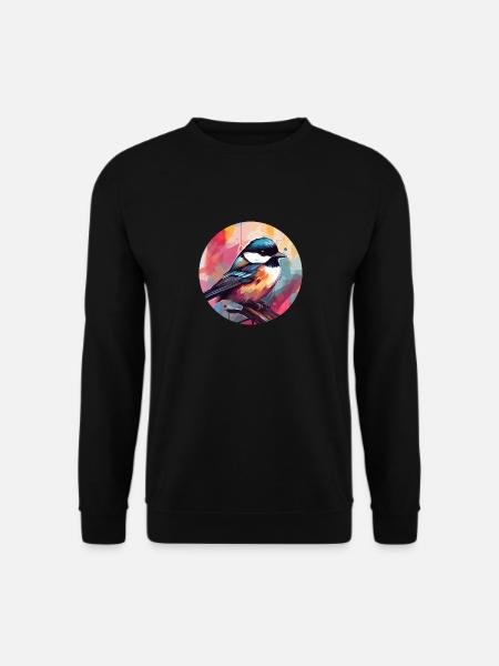Meise - Unisex Pullover - Schwarz