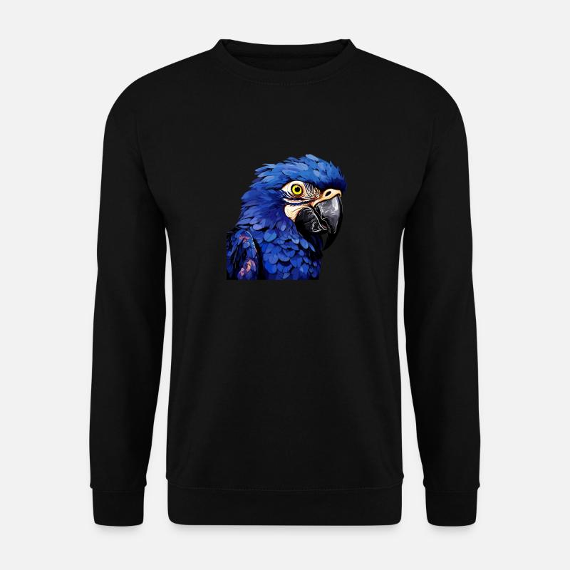Hyazinth-Ara - Unisex Pullover - Schwarz