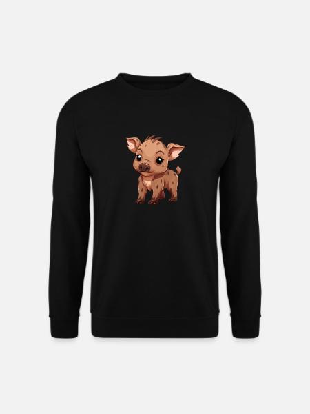 Wildschwein - Unisex Pullover - Schwarz