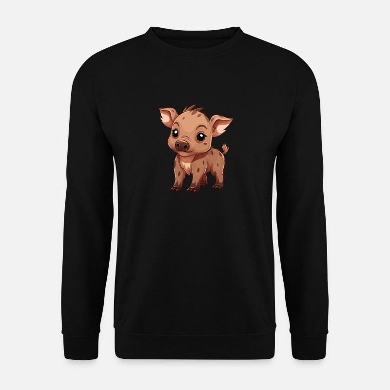 Wild boar baby - Unisex Sweatshirt - black