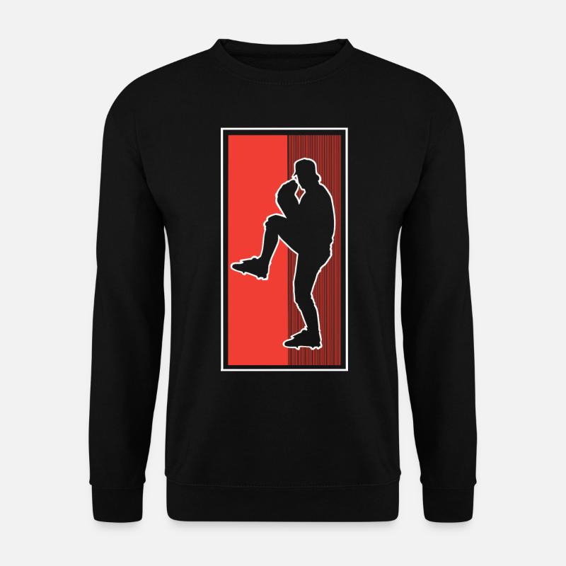 Baseball - Unisex Pullover - Schwarz