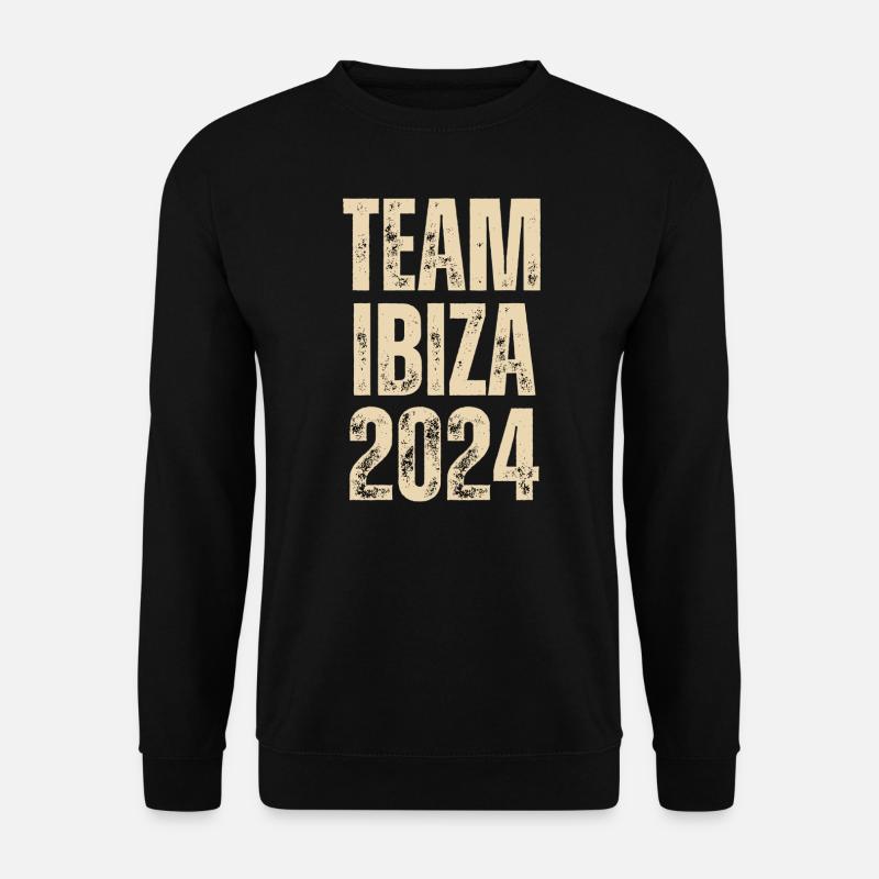 ÉQUIPE IBIZA 2024 - Sweat-shirt Unisexe - noir