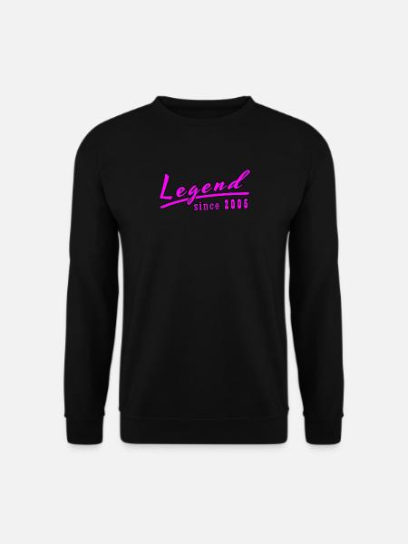 Legend Since 2005 - Unisex Pullover - Schwarz