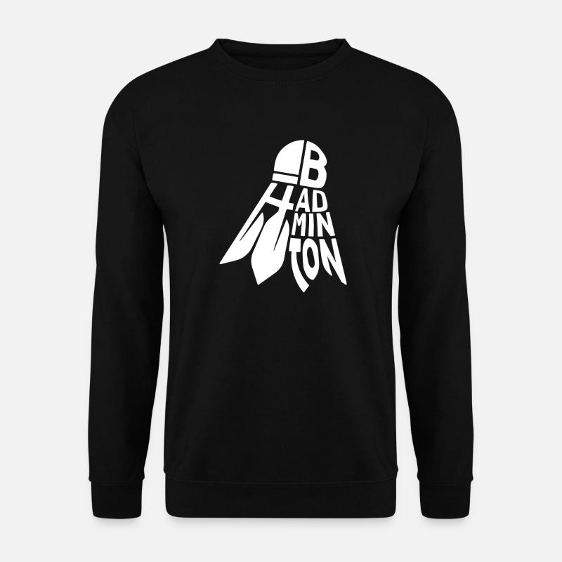 Badminton - Sweat-shirt Unisexe - noir