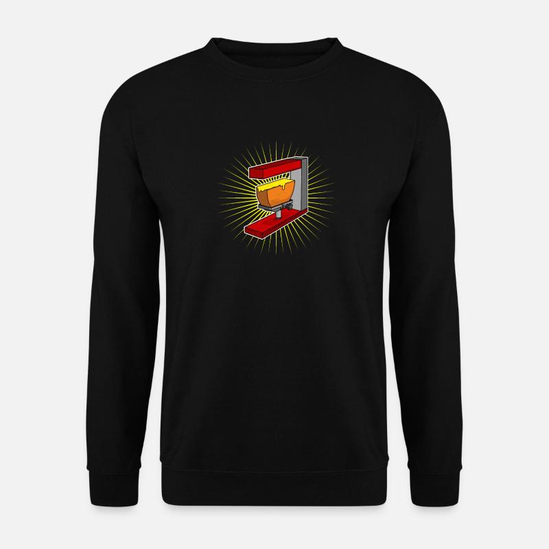 Raclette ovn - Unisex sweater - sort