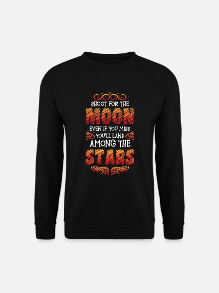 Stars Sun - Unisex Sweatshirt - black