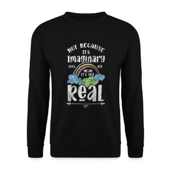 Elfe Kind Prinzessin Tochter - Unisex Pullover - Schwarz - Vorne - Alina (178cm) & Michal (187cm)